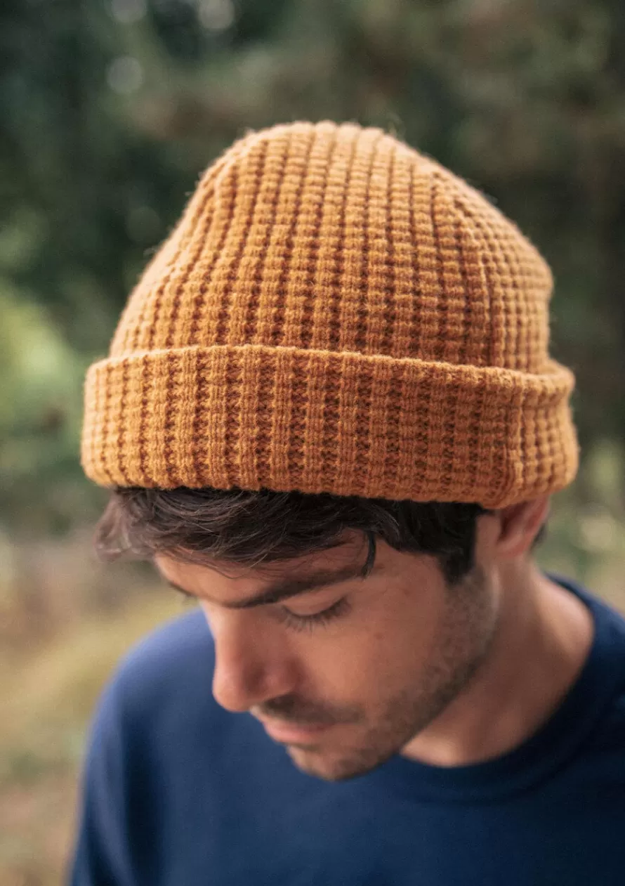 Montlimart Bonnets & Casquettes<BONNET GRAINE Ocre