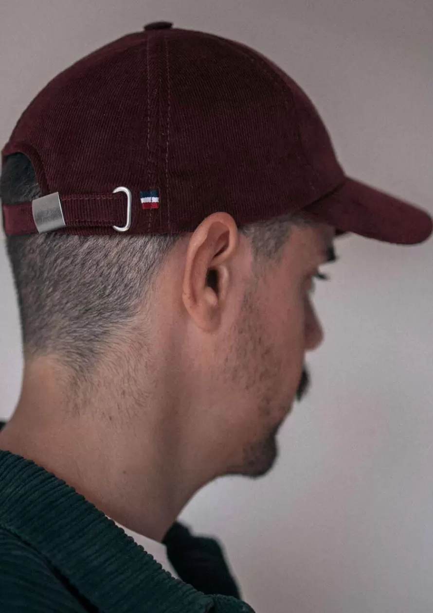 Montlimart Bonnets & Casquettes<CASQUETTE PIXEL Bordeaux