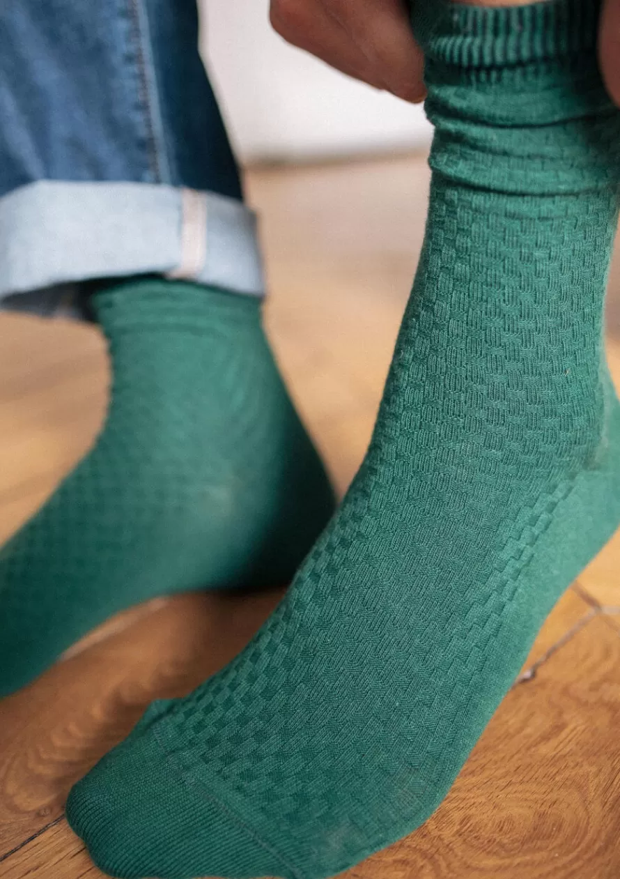 Montlimart Chaussettes<CHAUSSETTES ALVEOLE Vert