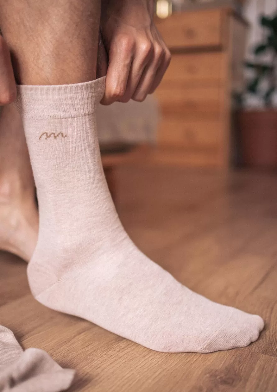 Montlimart Chaussettes<CHAUSSETTES FIBRE Beige