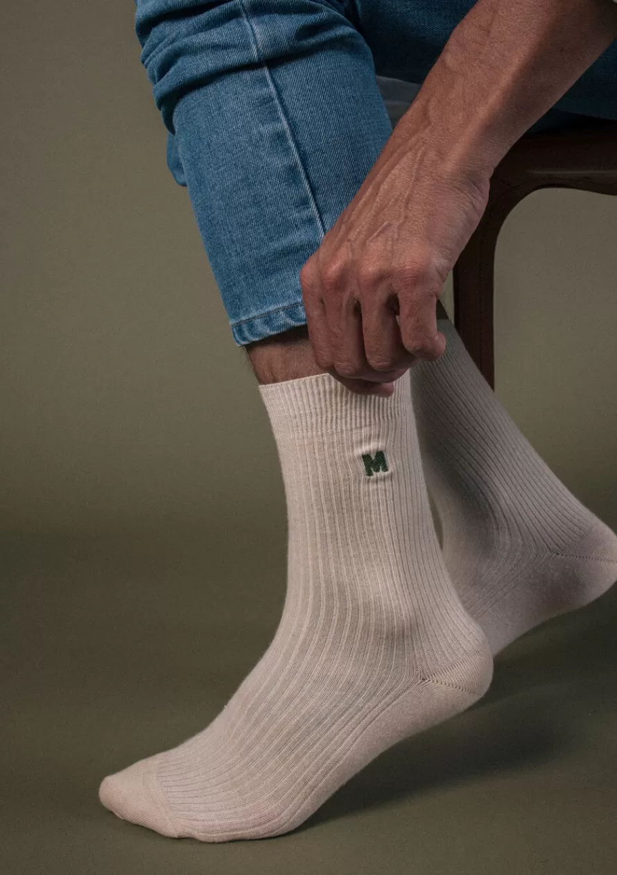 Montlimart Chaussettes<CHAUSSETTES MAINE Ecru