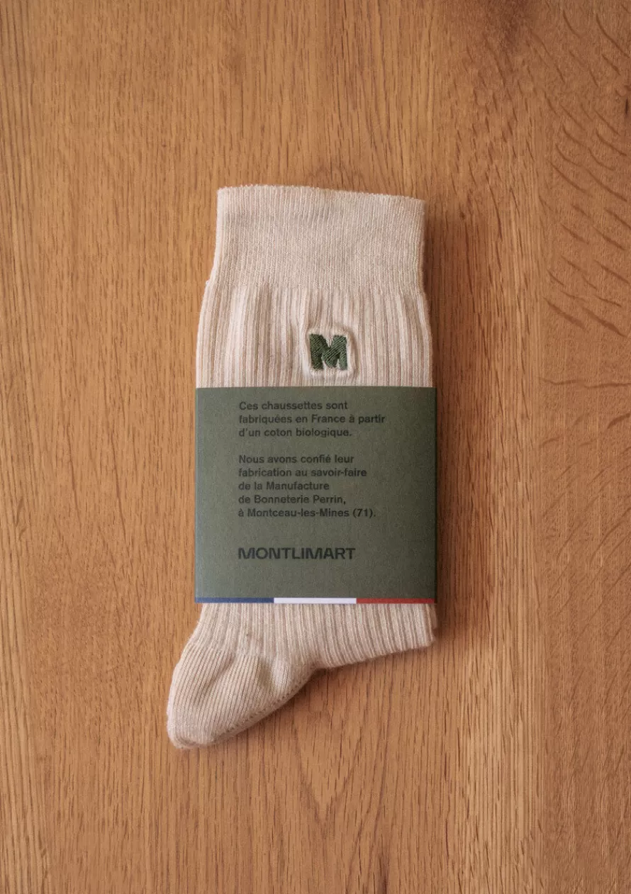 Montlimart Chaussettes<CHAUSSETTES MAINE Ecru