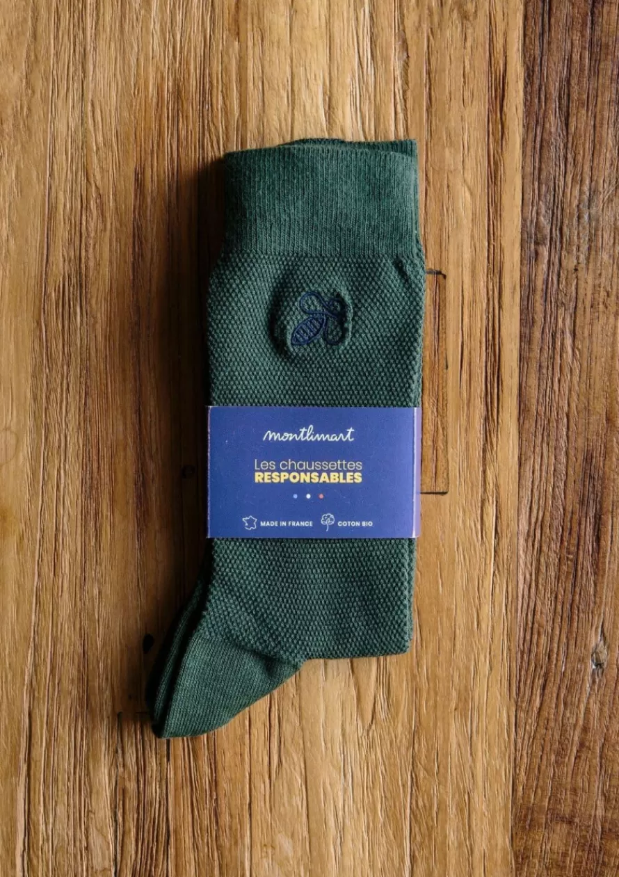Montlimart Chaussettes<CHAUSSETTES MONTLISOCKS Kaki