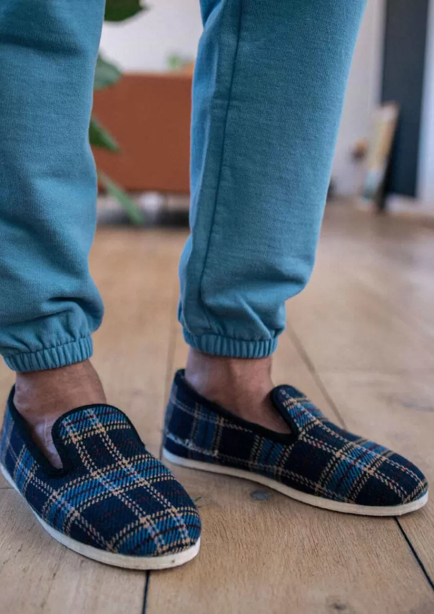 chaussons_martin_carreaux_2-1.webp Montlimart Chaussons | Chaussons<CHAUSSONS MARTIN Carreaux