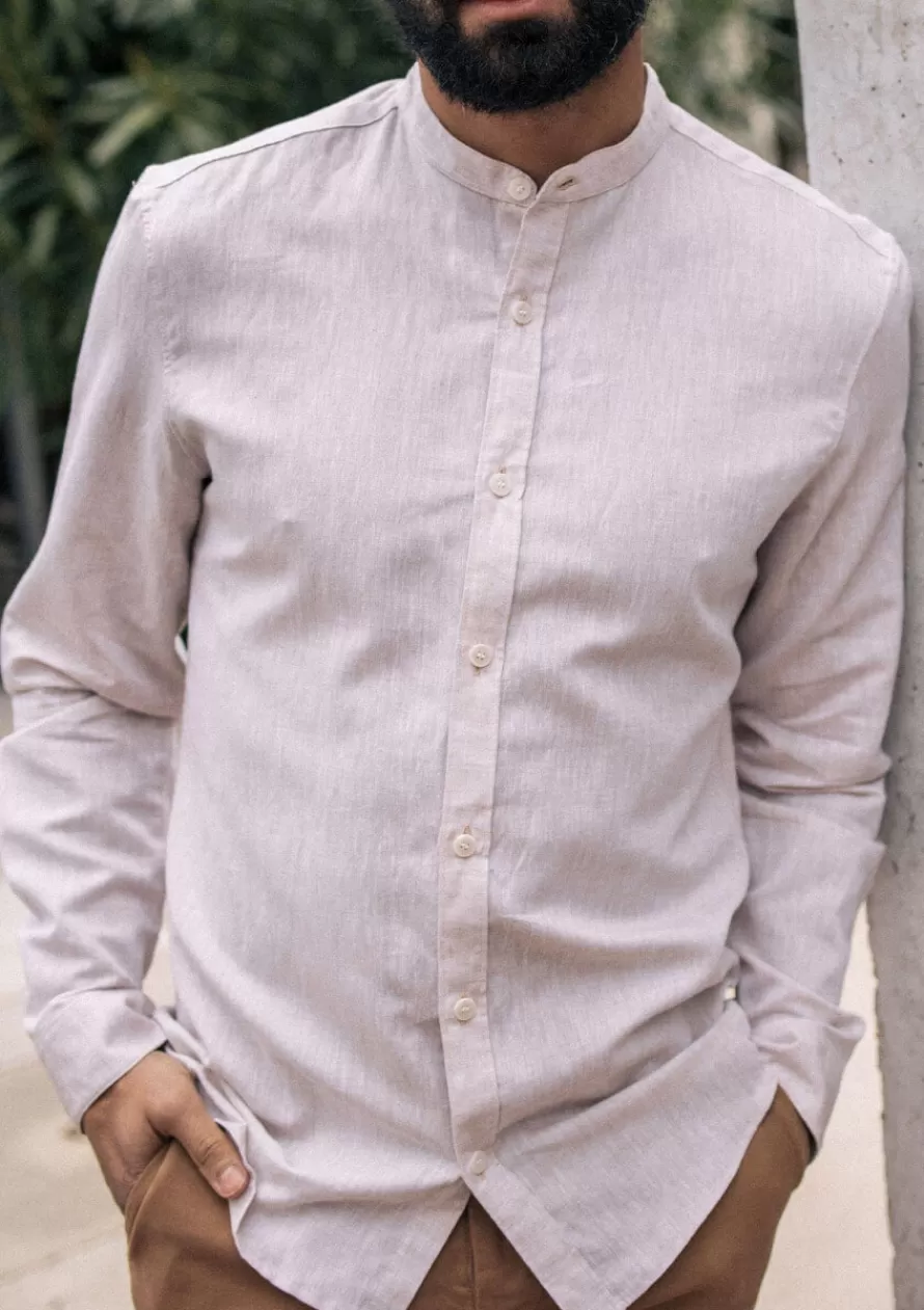Montlimart Chemises<CHEMISE MAOLIN Beige