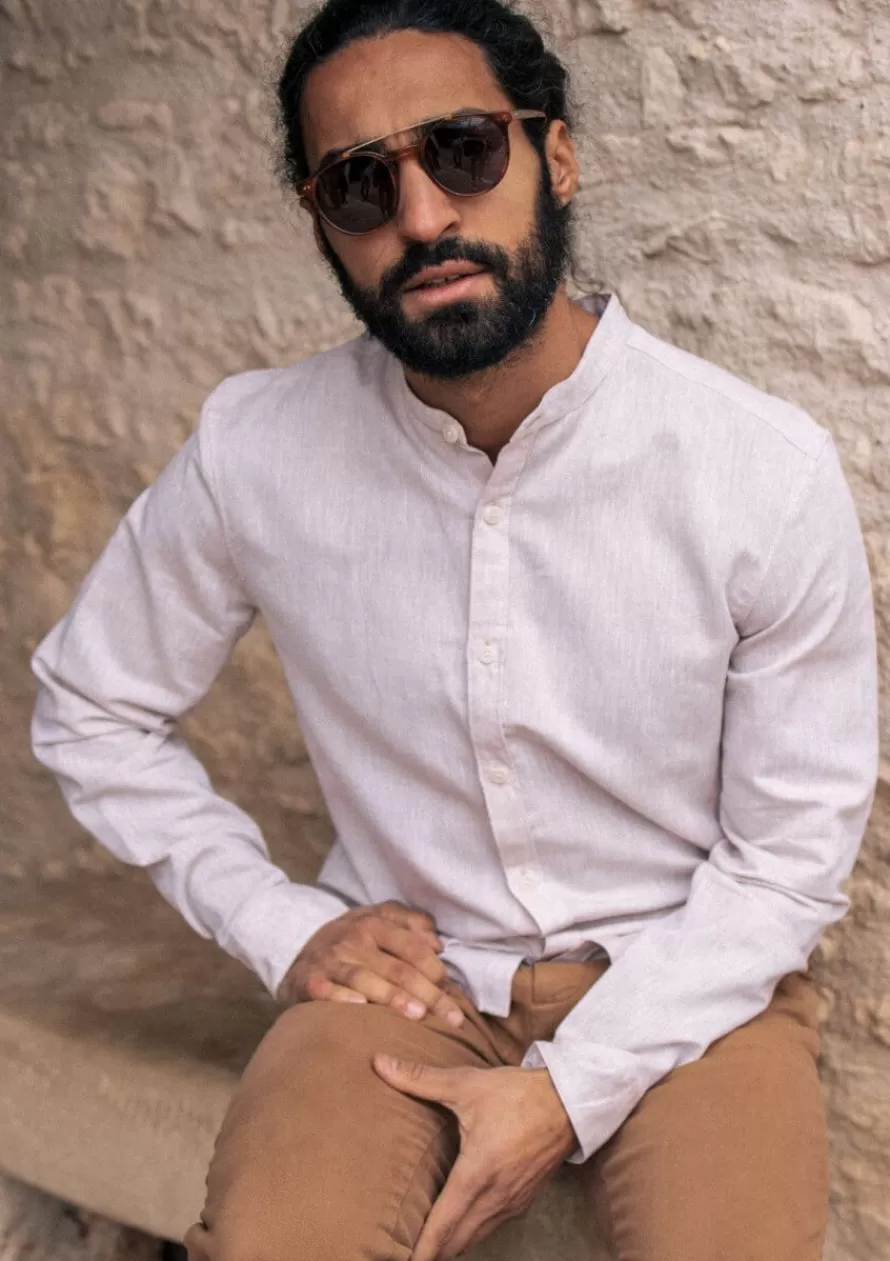 Montlimart Chemises<CHEMISE MAOLIN Beige