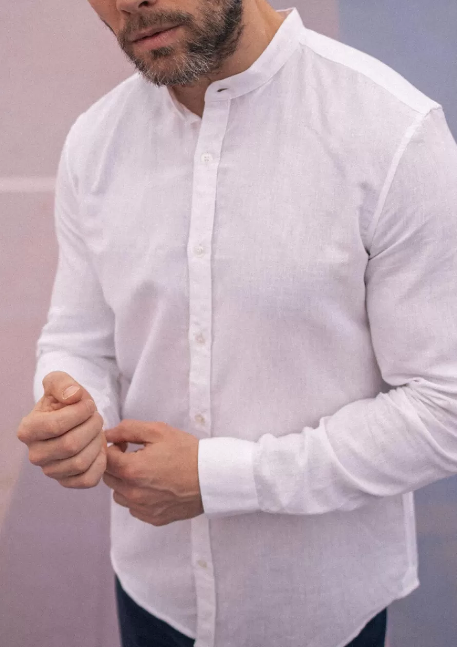 Montlimart Chemises<CHEMISE MAOLIN Blanc