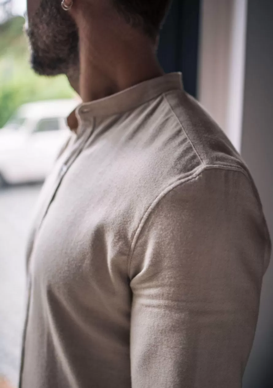 chemise_montlimart_beige_2-1.webp Montlimart Chemises<CHEMISE Beige