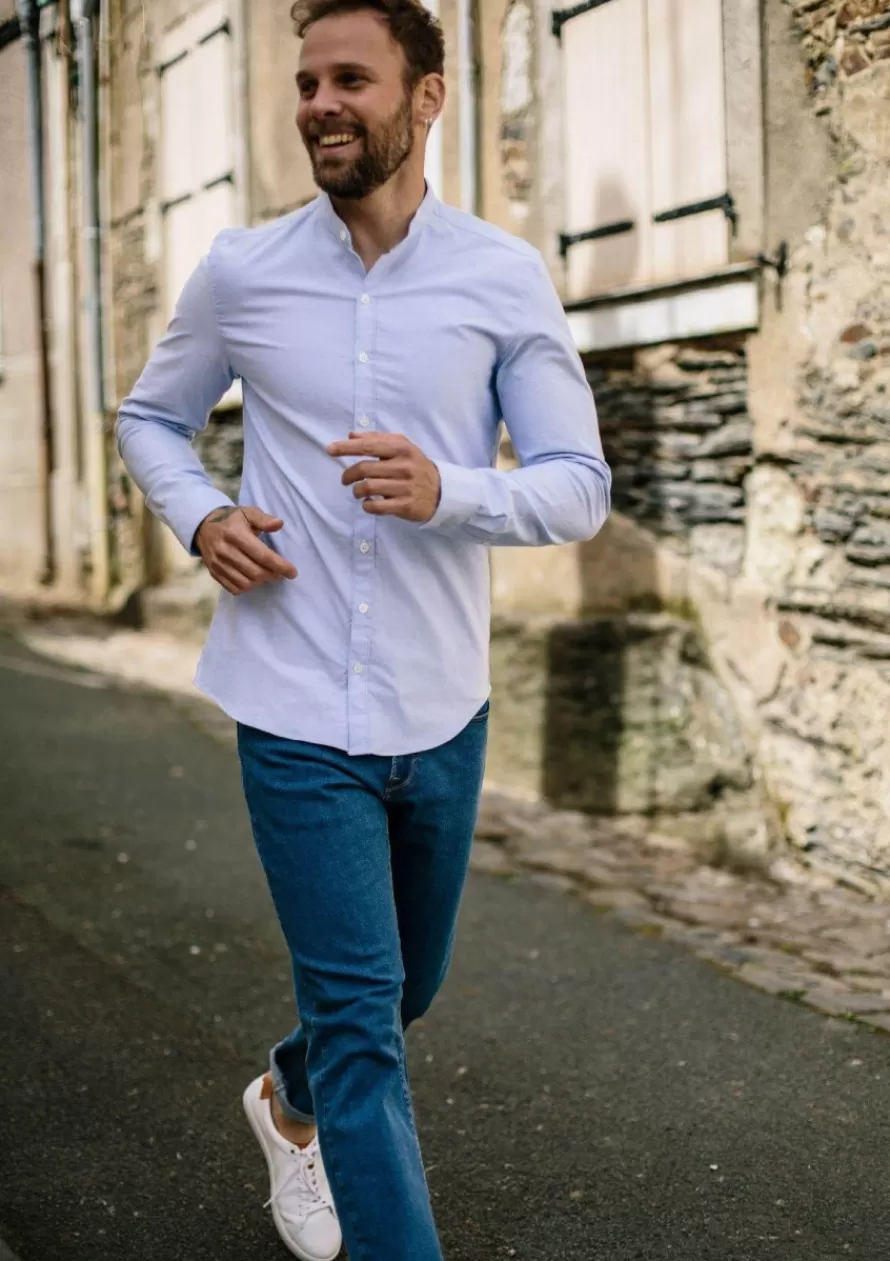 Montlimart Chemises<CHEMISE BLEU CLAIR BleuClair