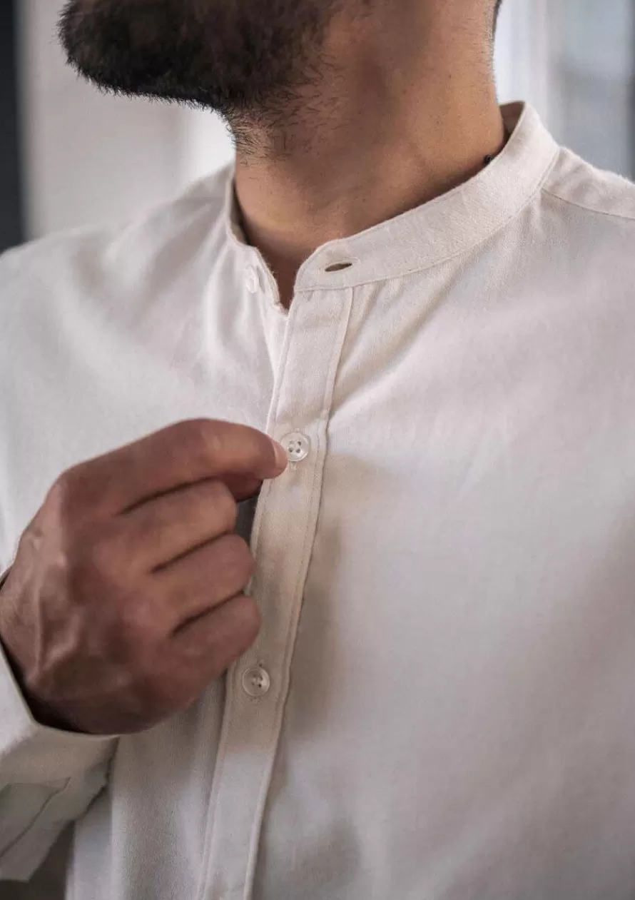 chemise_montlimart_ecru_2-1.webp Montlimart Chemises<CHEMISE Ecru