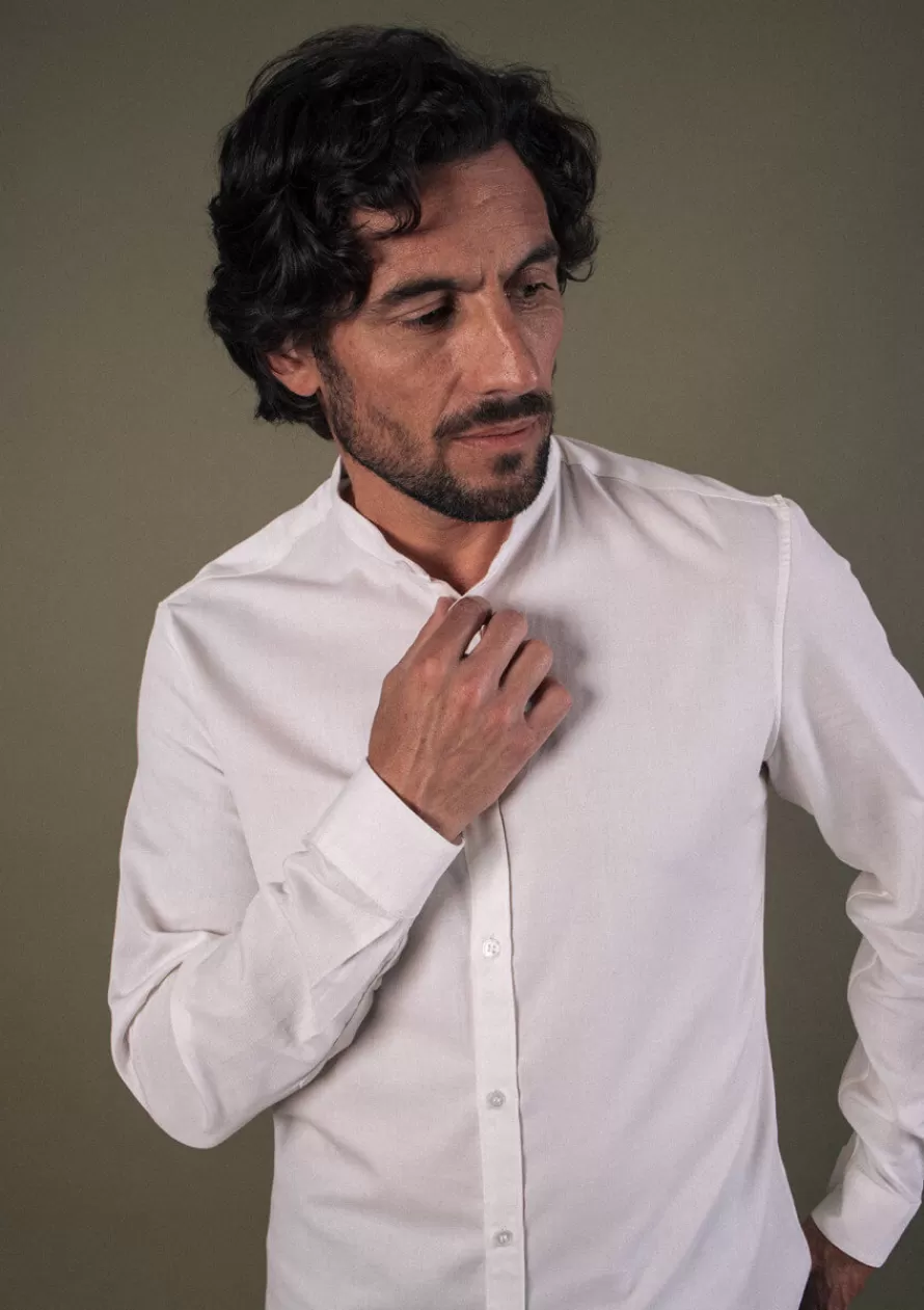 Montlimart Chemises<CHEMISE MONTWOOL Blanc