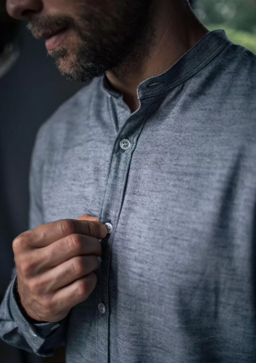 Montlimart Chemises<CHEMISE SAINT PIERRE Anthracite