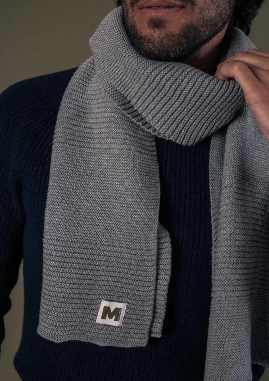 Montlimart Écharpes & Gants<ECHARPE PENSEUR GRIS CLAIR GrisClair