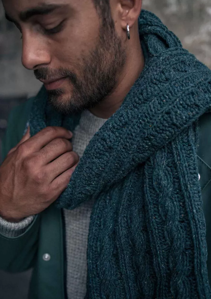 Montlimart Écharpes & Gants<ECHARPE TORSADE Vert