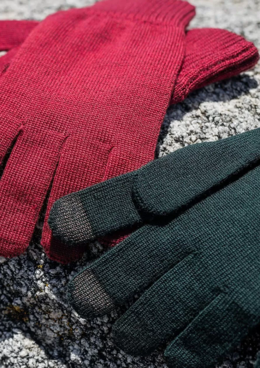 gants_tactiles_pleynet_bordeaux_3-1.webp Montlimart Écharpes & Gants<GANTS TACTILES PLEYNET Bordeaux
