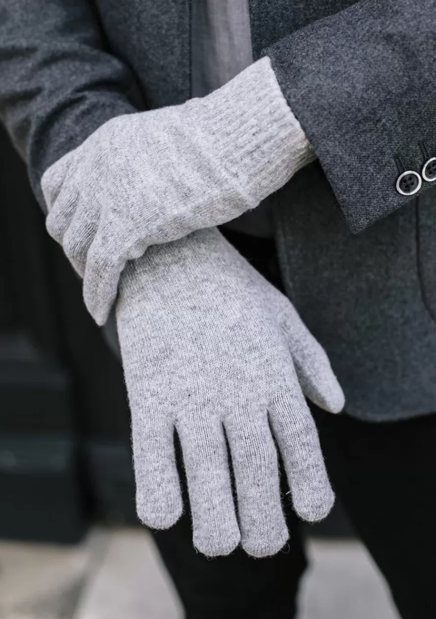 Montlimart Écharpes & Gants<GANTS TACTILES PLEYNET GRIS CLAIR GrisClair