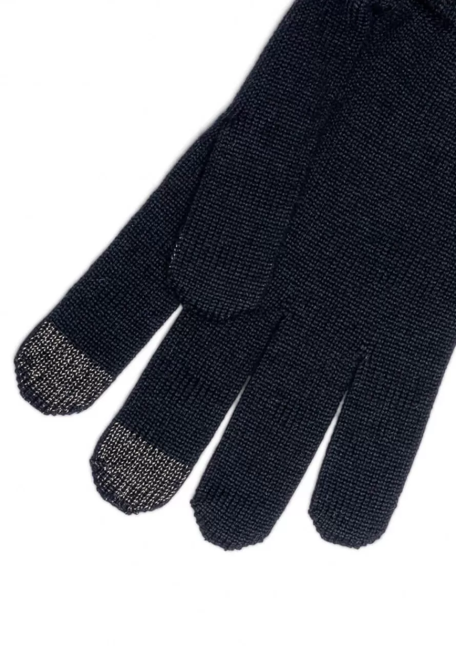 gants_tactiles_pleynet_noir_2-1.webp Montlimart Écharpes & Gants<GANTS TACTILES PLEYNET Noir