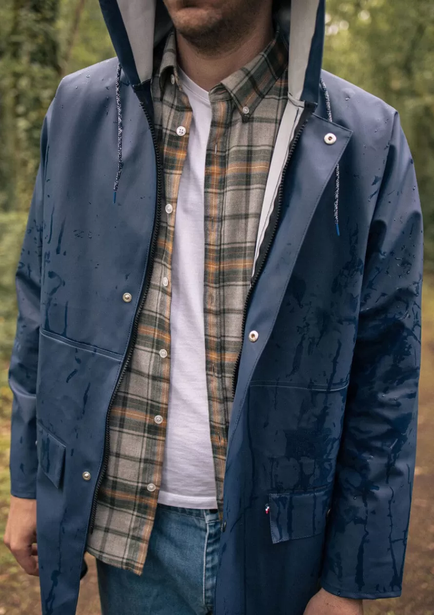 Montlimart Ciré & Vestes<IMPERMEABLE AVERSE Marine