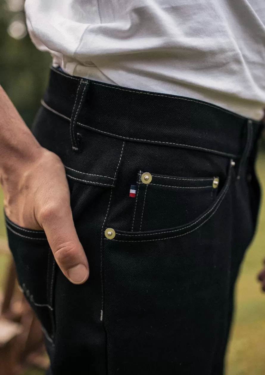 jean_lucas_noir_2-1.webp Montlimart Jeans & Pantalons<JEAN LUCAS Noir