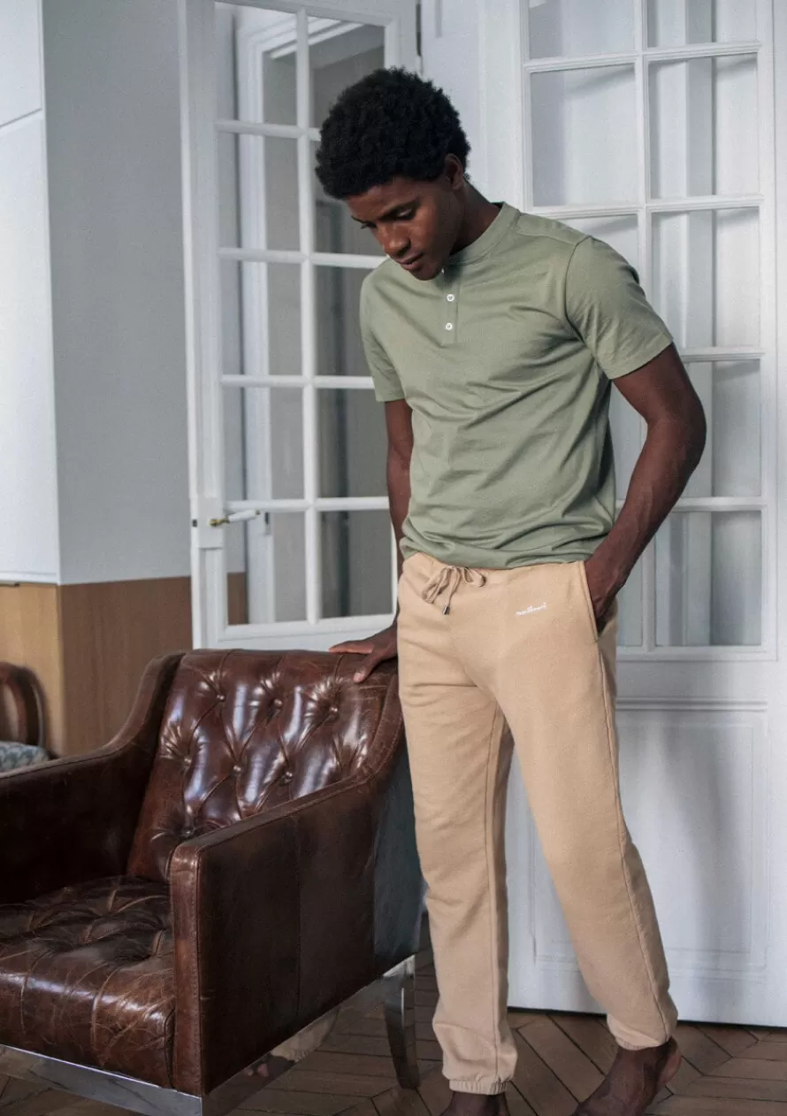 Montlimart Jeans & Pantalons<JOGGING MOELLEUX Beige