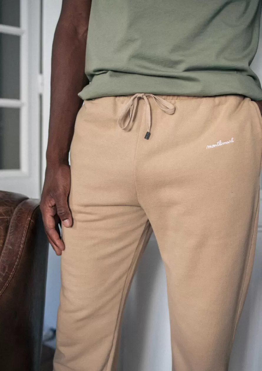 Montlimart Jeans & Pantalons<JOGGING MOELLEUX Beige