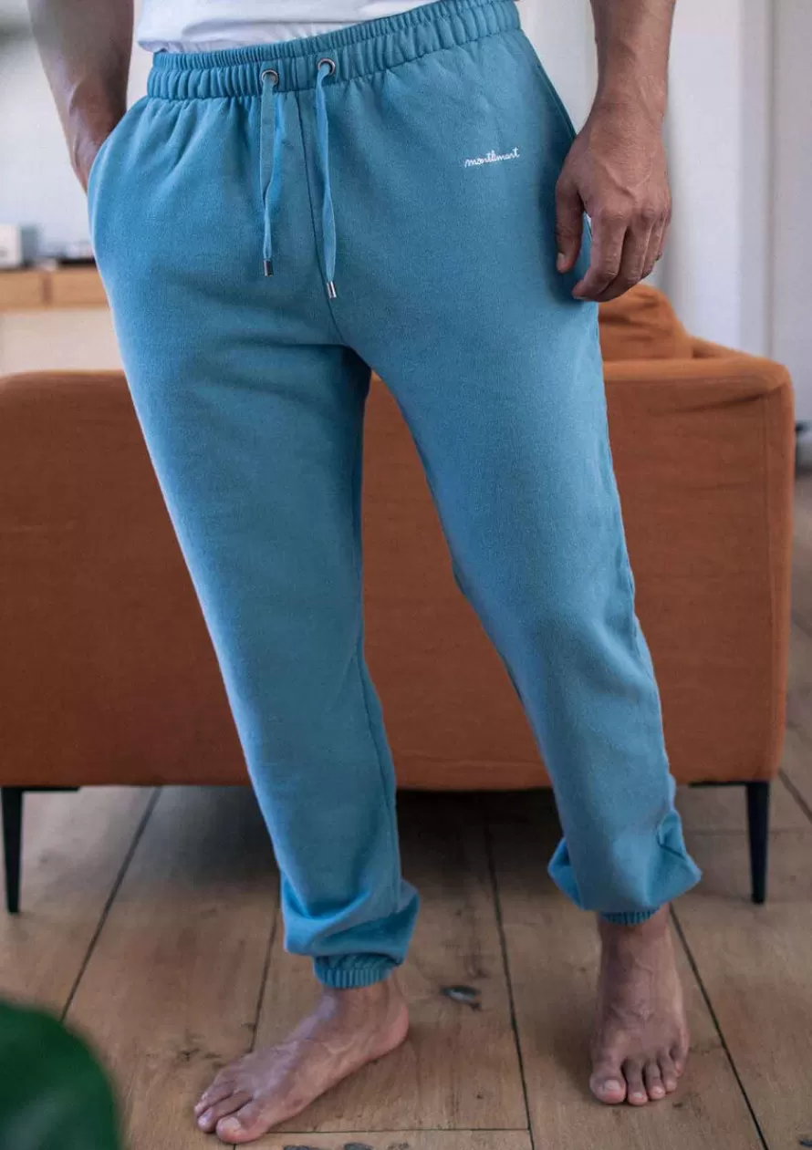 jogging_moelleux_bleu_clair_2-1.webp Montlimart Jeans & Pantalons<JOGGING MOELLEUX BLEU CLAIR BleuClair