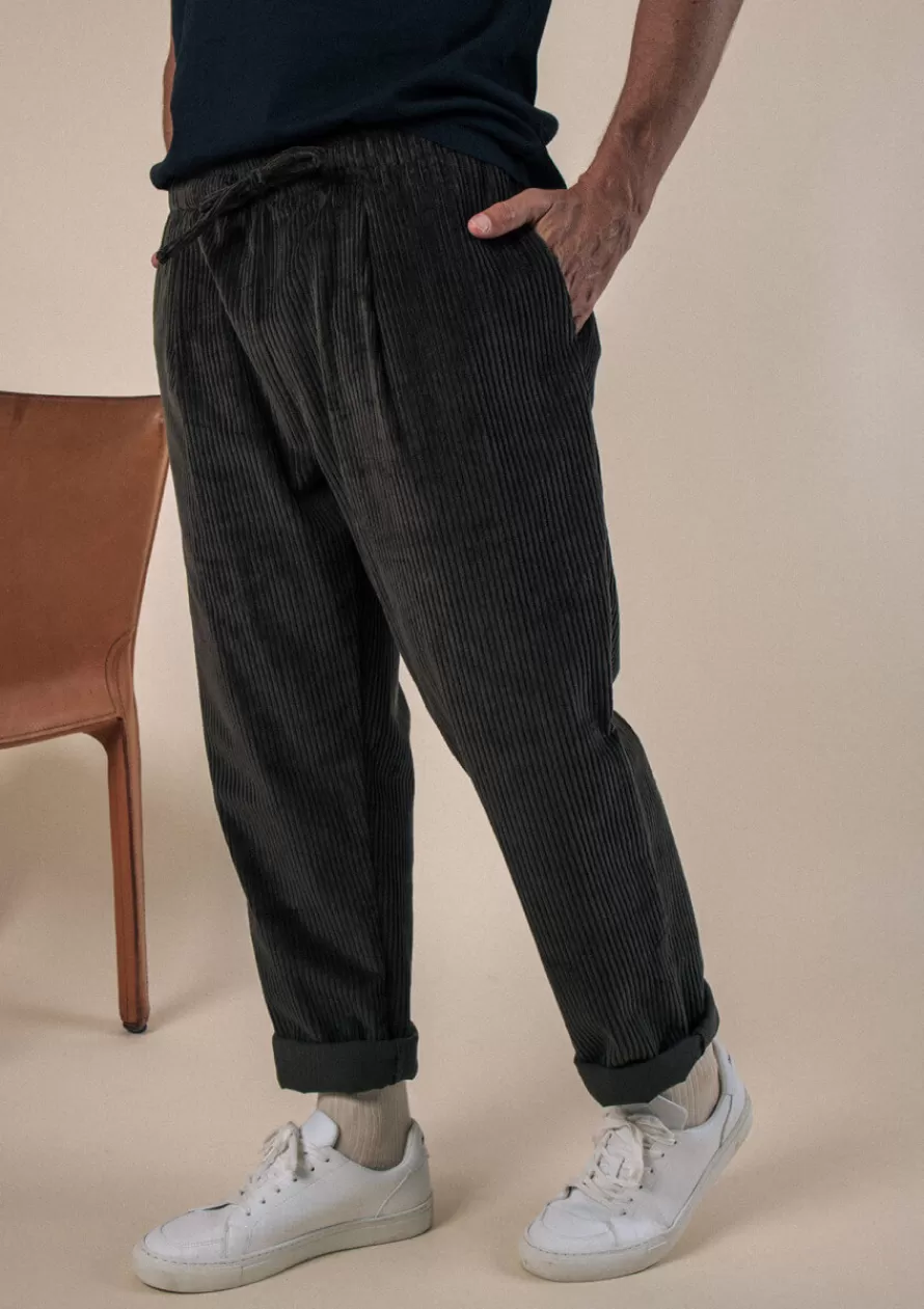 pantalon_dandy_kaki_2-1.webp Montlimart Jeans & Pantalons<PANTALON DANDY Kaki