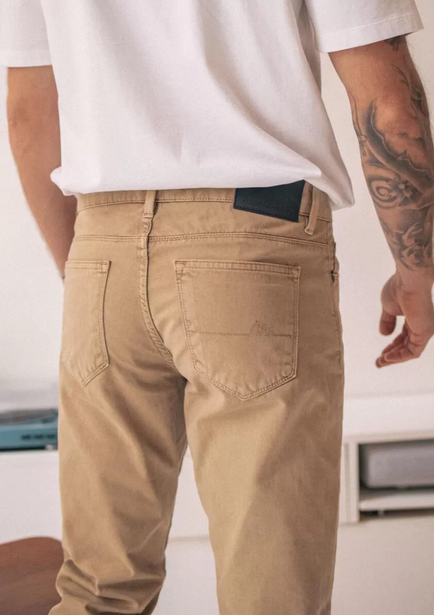 Montlimart Jeans & Pantalons<PANTALON LOUIS Beige