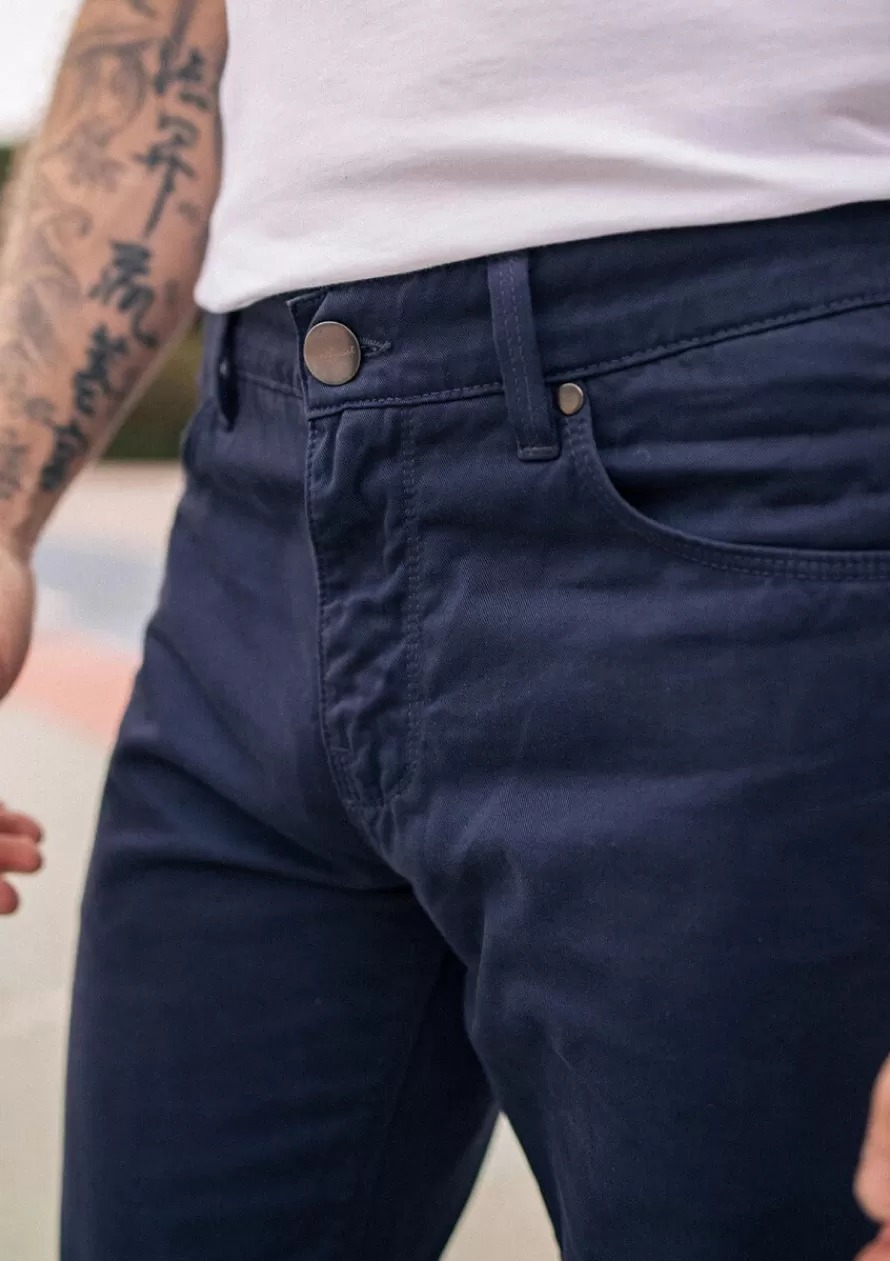 Montlimart Jeans & Pantalons<PANTALON LOUIS Marine
