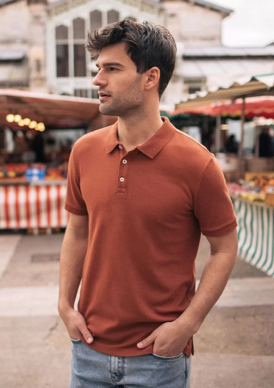 Montlimart Polos<POLO AMICAL Terracotta