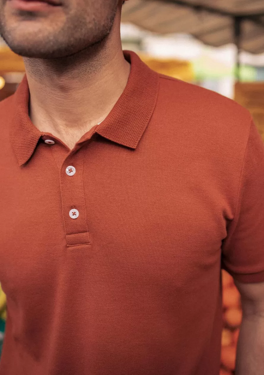 Montlimart Polos<POLO AMICAL Terracotta