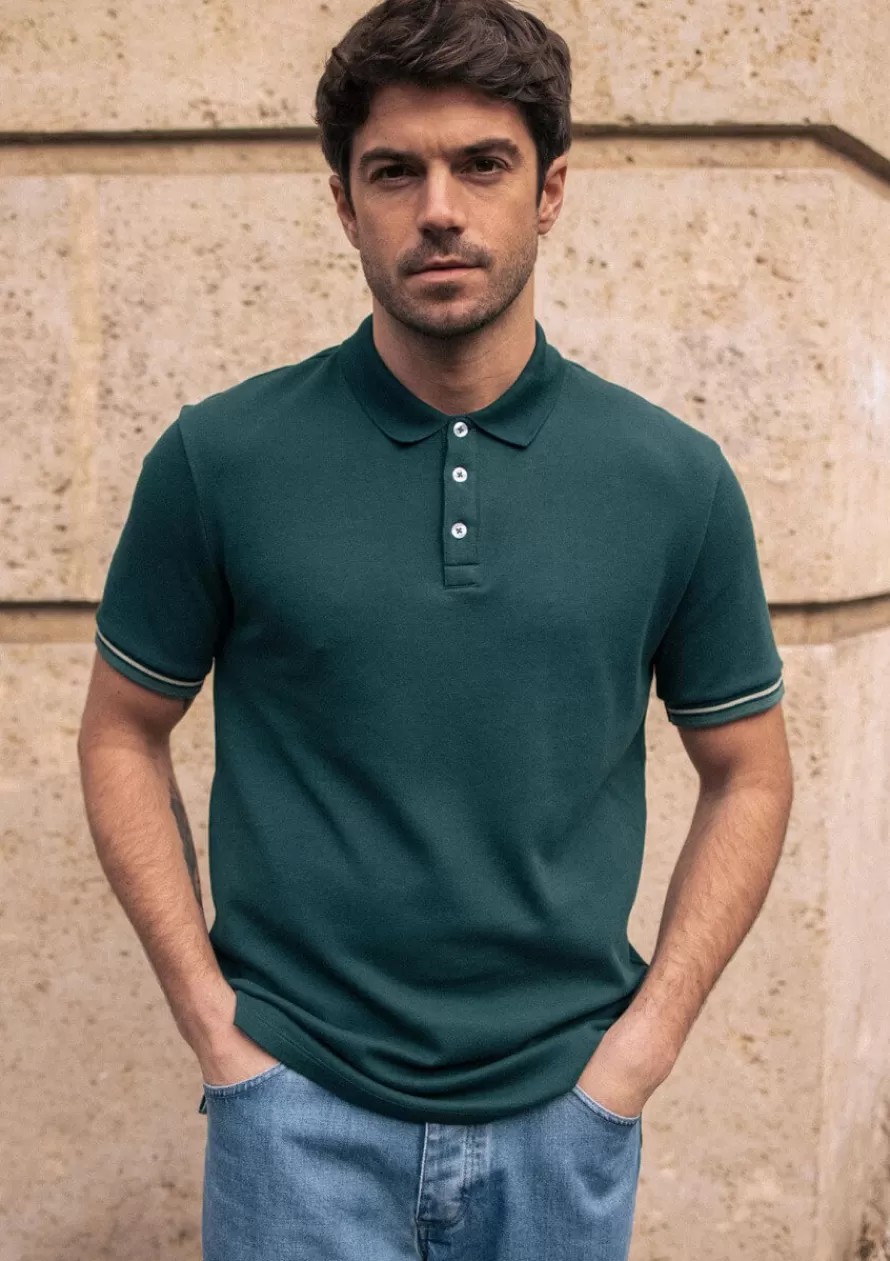 Montlimart Polos<POLO CLUB Vert/Anis