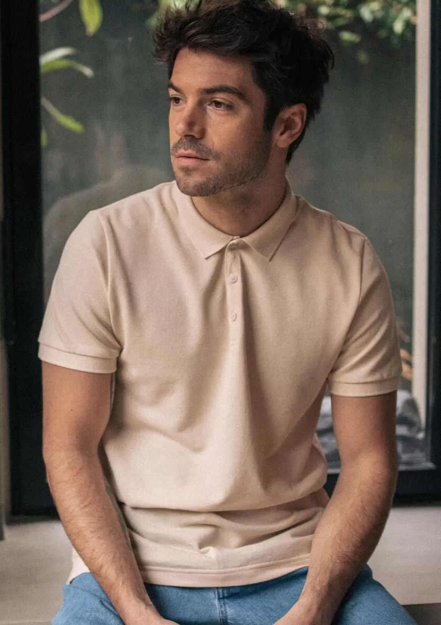 Montlimart Polos<POLO PARTAGE Beige