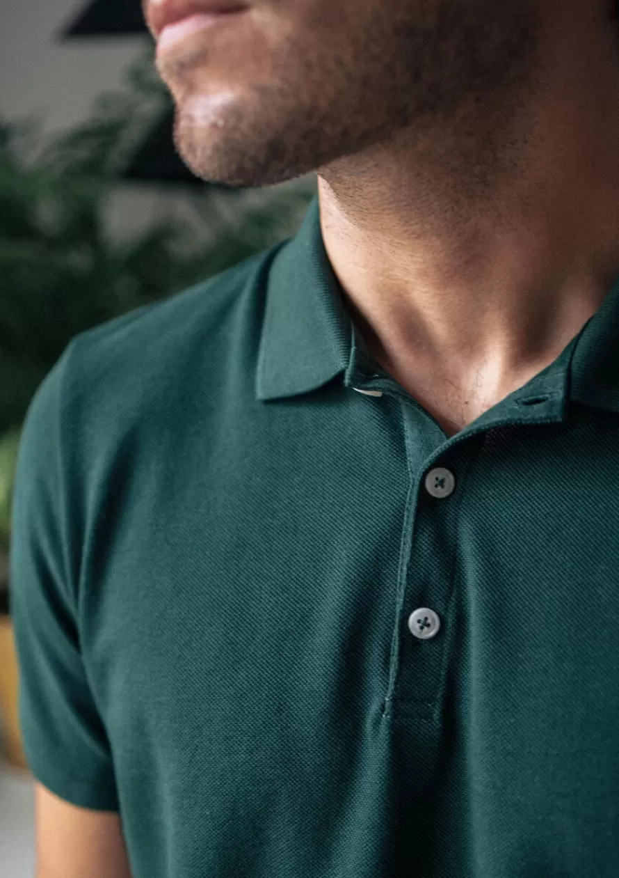Montlimart Polos<POLO PARTAGE Vert