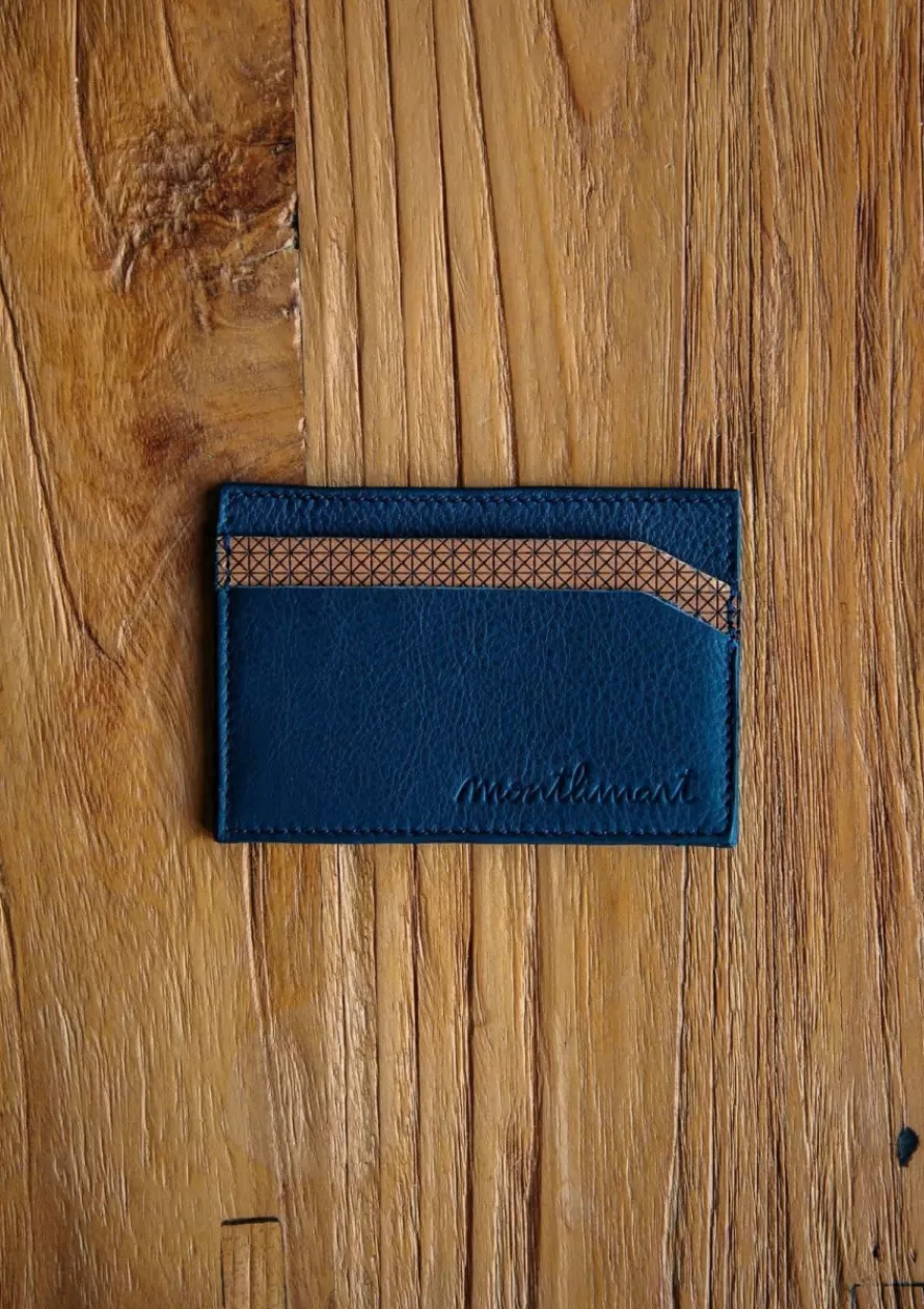 Montlimart Sacs & Bagagerie<PORTE CARTE PORTEBOIS Marine