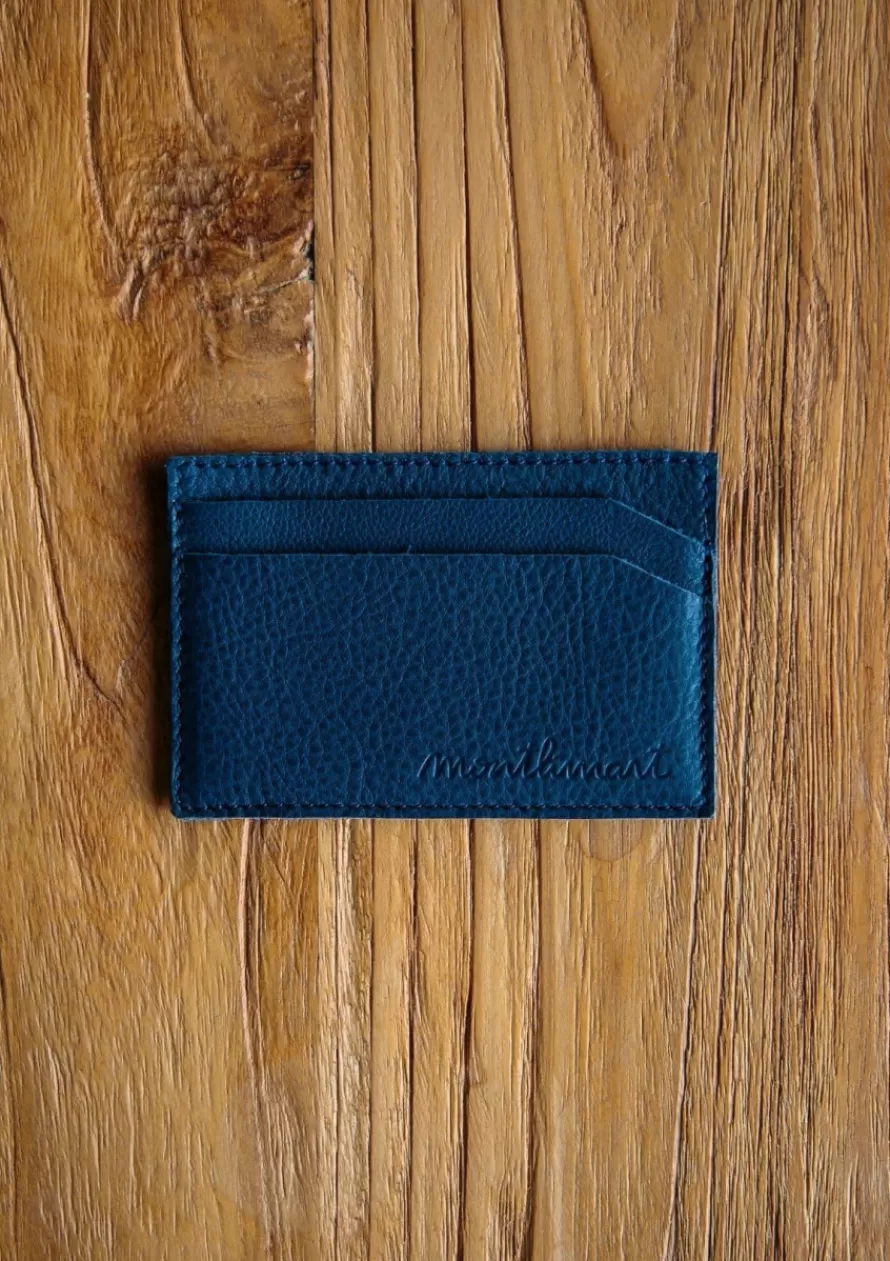 Montlimart Sacs & Bagagerie<PORTE CARTE PORTECUIR Marine