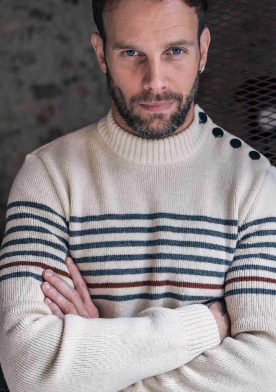 pull_brise_ecru_3-1.webp Montlimart Pulls<PULL BRISE Ecru