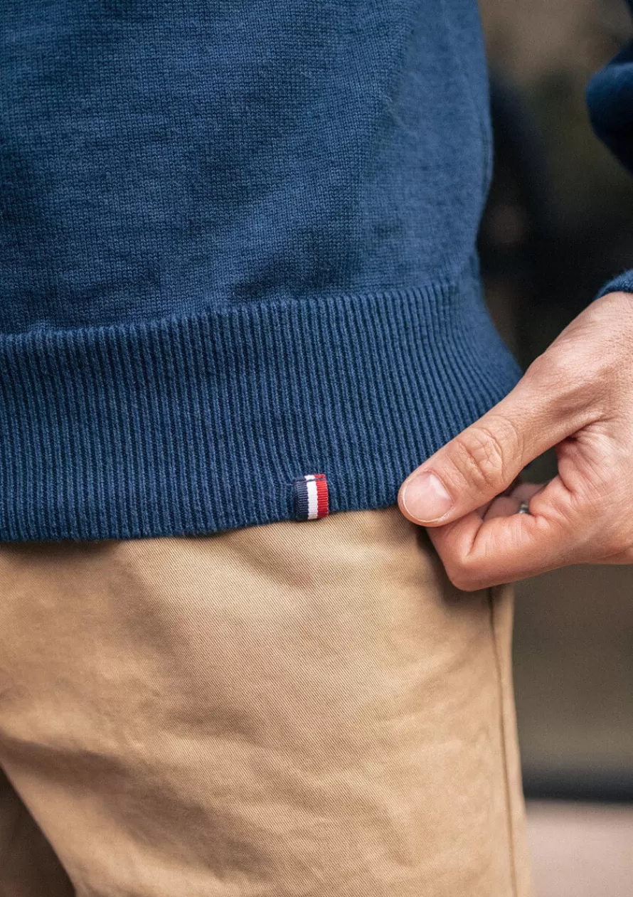 Montlimart Pulls<PULL MERIDIEN Bleu