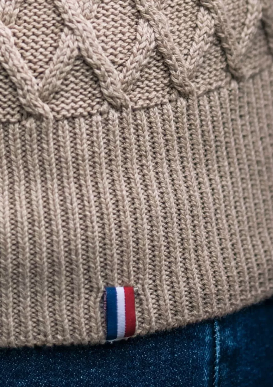 Montlimart Pulls<PULL NATAL Beige