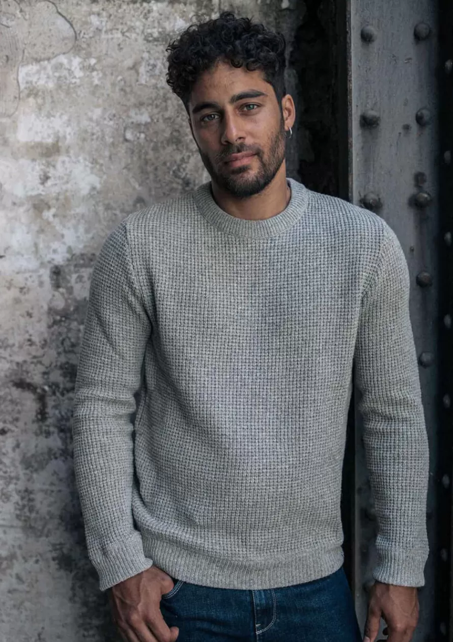 pull_origine_gris_clair_3-1.webp Montlimart Pulls<PULL ORIGINE GRIS CLAIR GrisClair