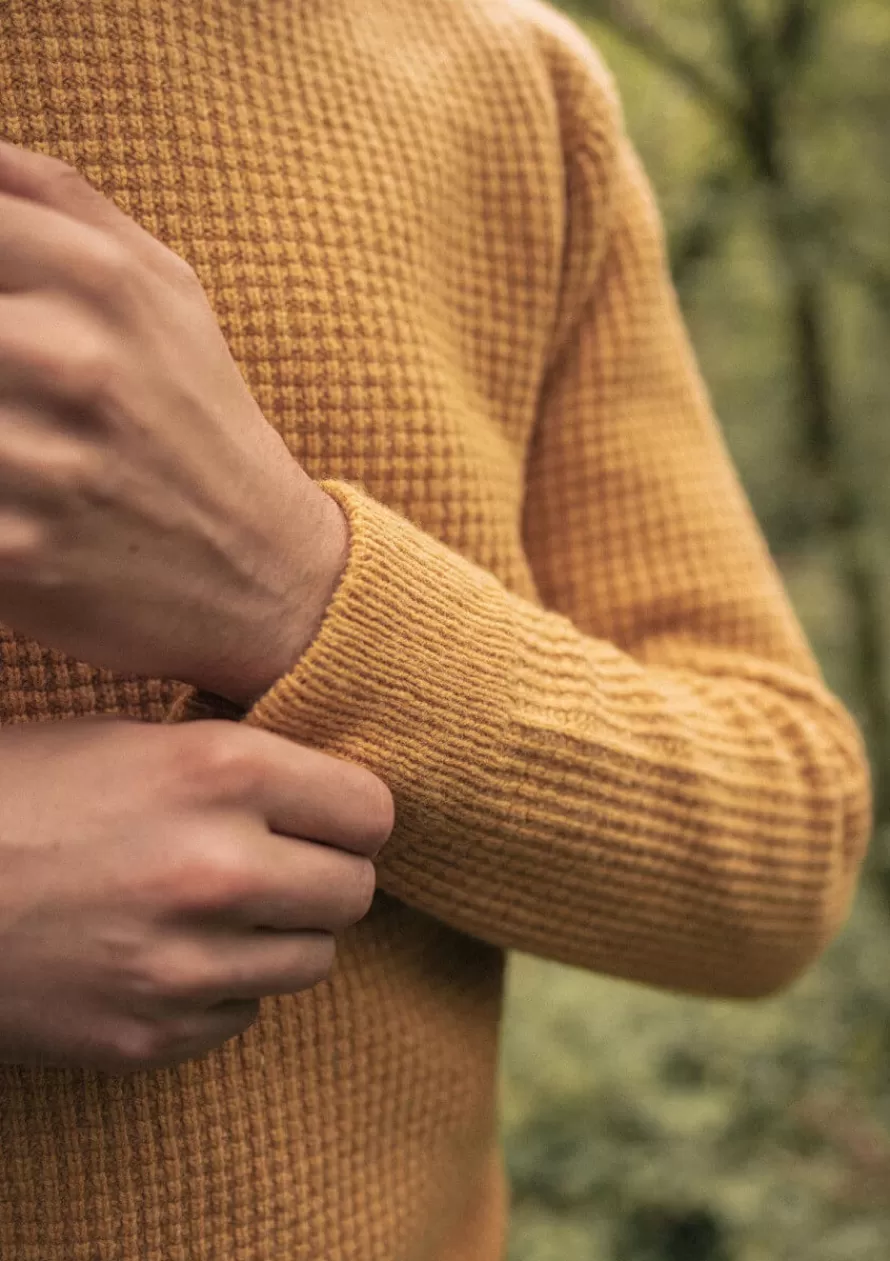 Montlimart Pulls<PULL ORIGINE Jaune