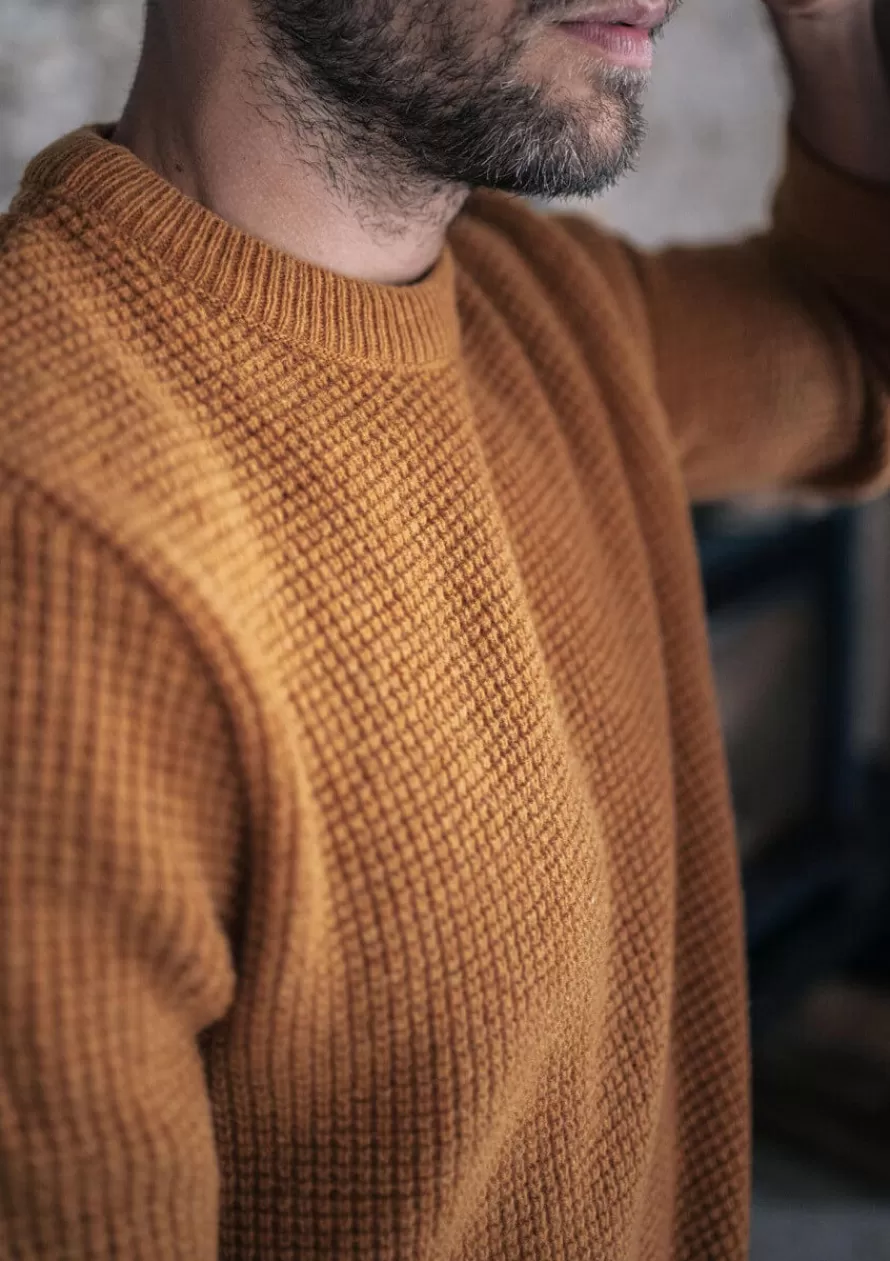 Montlimart Pulls<PULL ORIGINE Moutarde