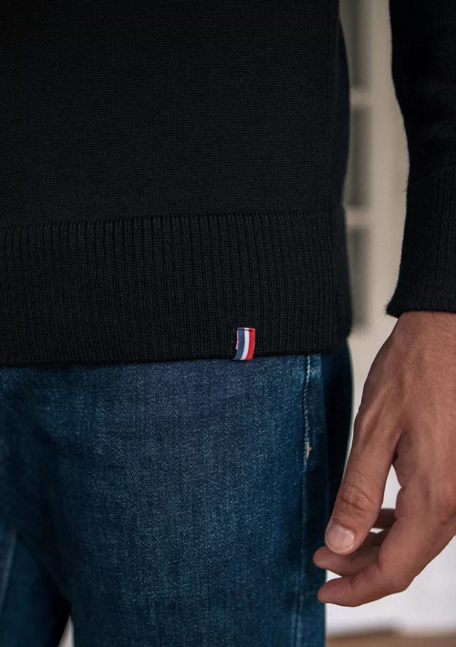 Montlimart Pulls<PULL OXYGENE Noir