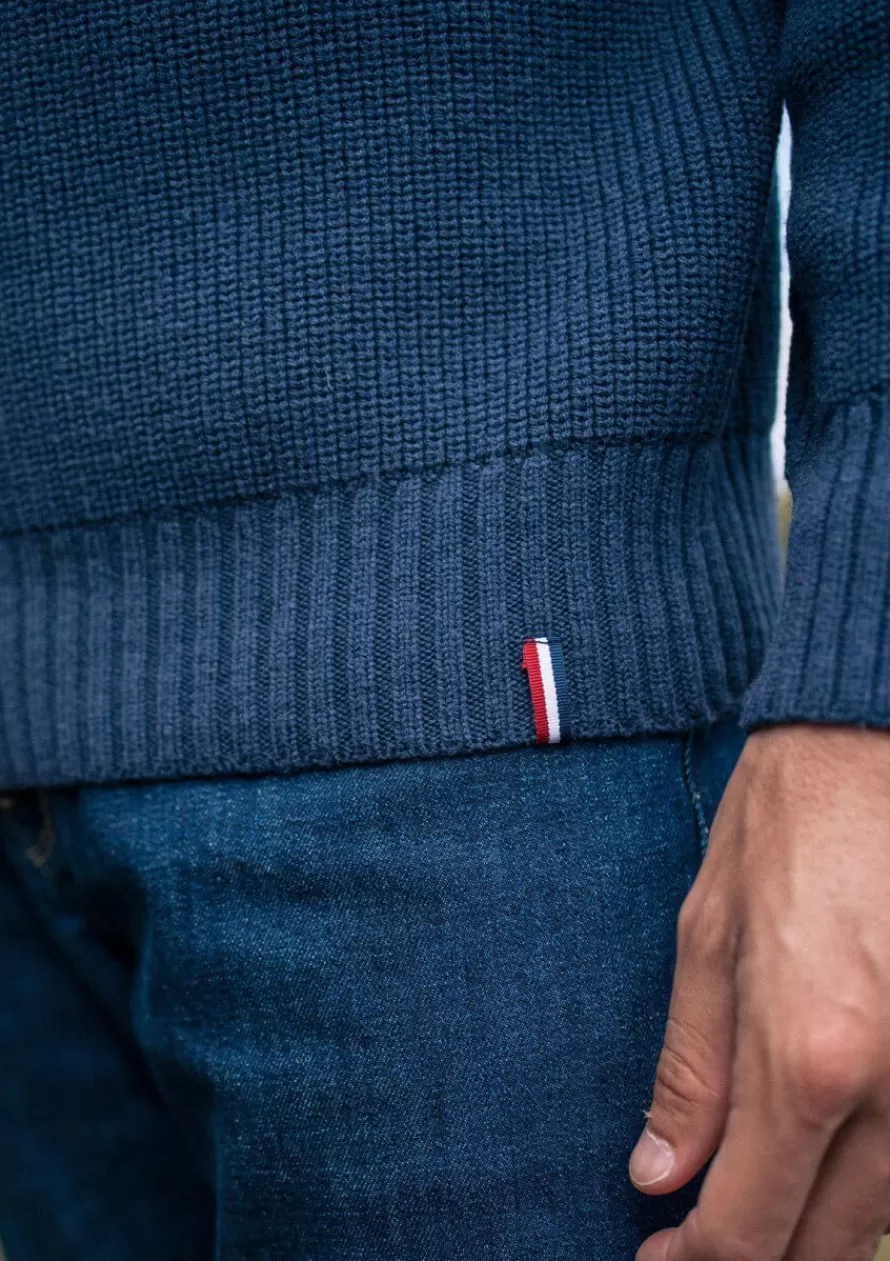 Montlimart Pulls<PULL SAISON Marine