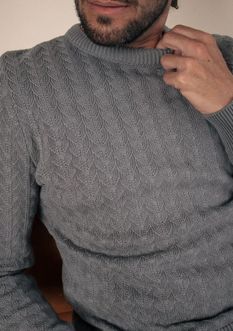 Montlimart Pulls<PULL TILLEUL Gris