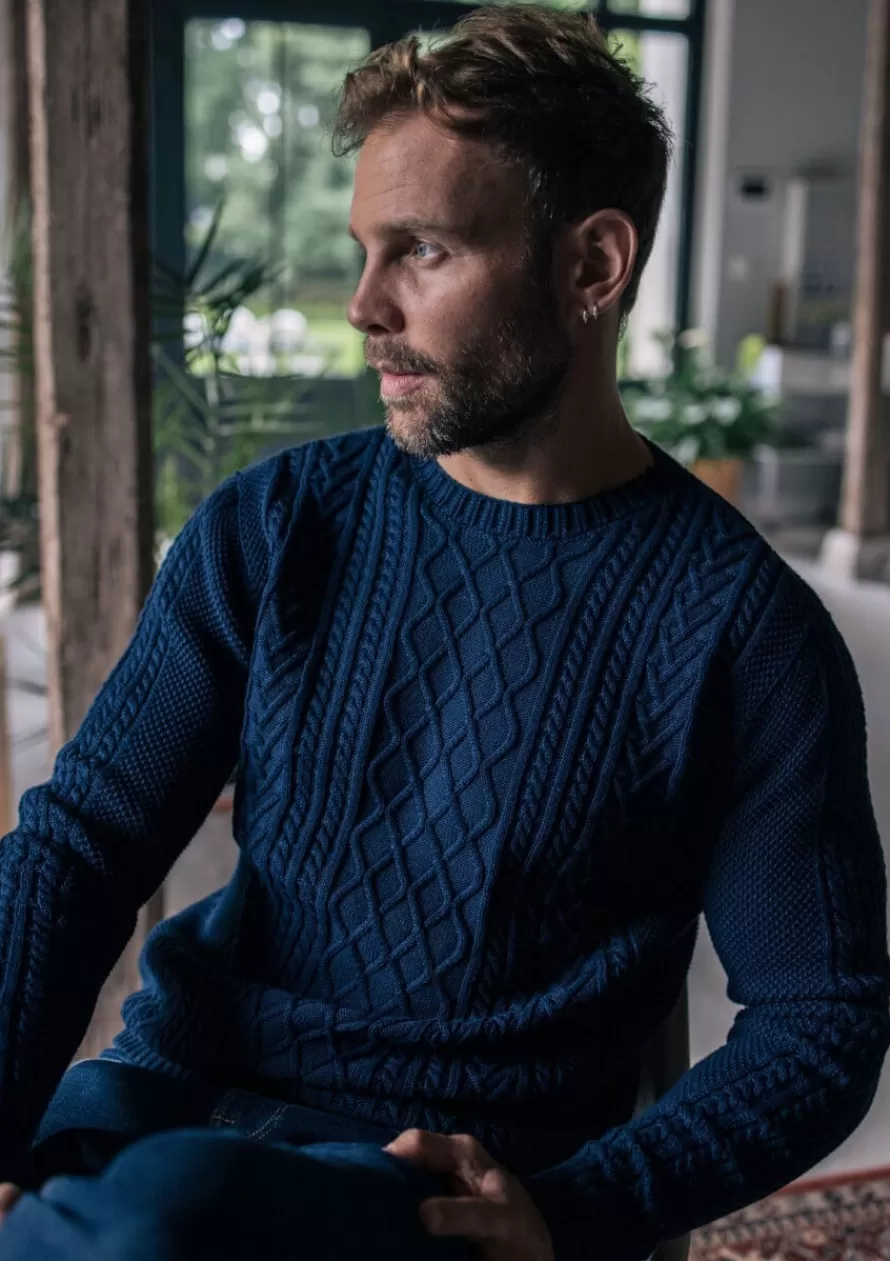 pull_veritable_bleu_marine_3-1.webp Montlimart Pulls<PULL VERITABLE BLEU MARINE BleuMarine