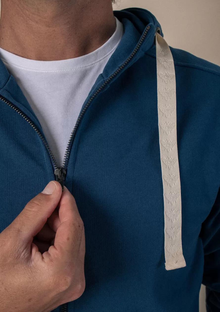 sweat_detente_bleu_2-1.webp Montlimart Sweats<SWEAT DETENTE Bleu
