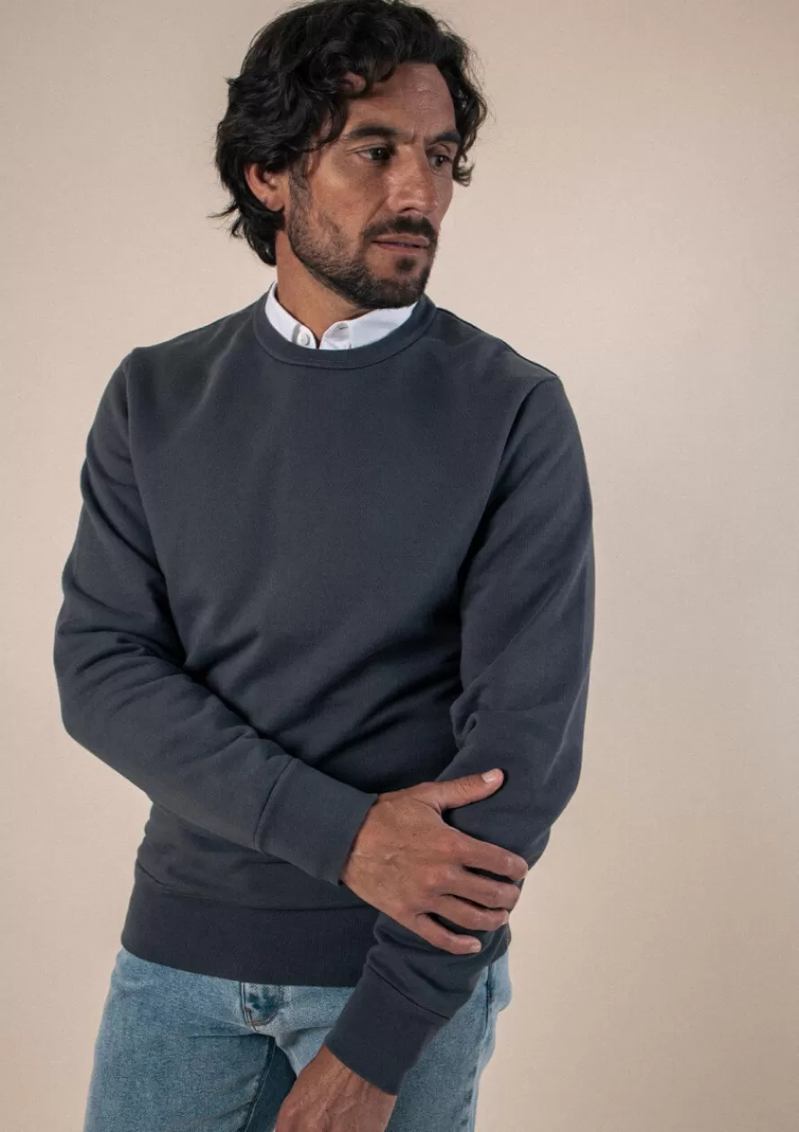 Montlimart Sweats<SWEAT GRAVURE Anthracite