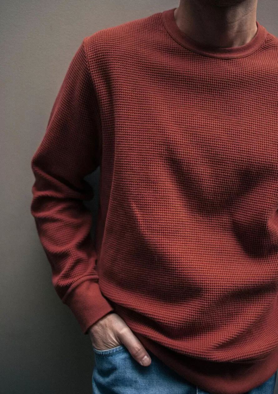 sweat_monde_terracotta_2-1.webp Montlimart Sweats<SWEAT MONDE Terracotta