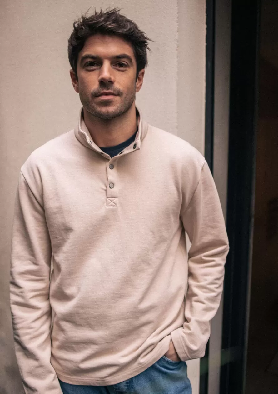 sweat_refuge_beige_3-1.webp Montlimart Sweats<SWEAT REFUGE Beige